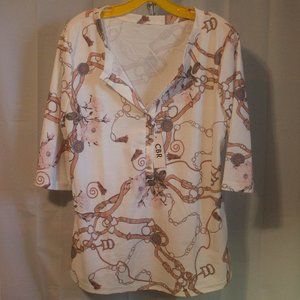CBR Chic/Boutique/Rose Top New with Tag Size XL